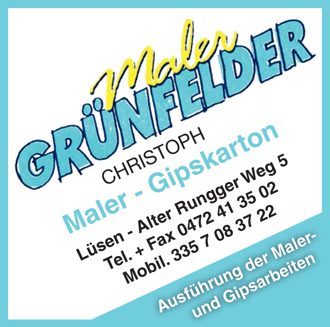 Maler Grünfelder Christoph — Foto 1